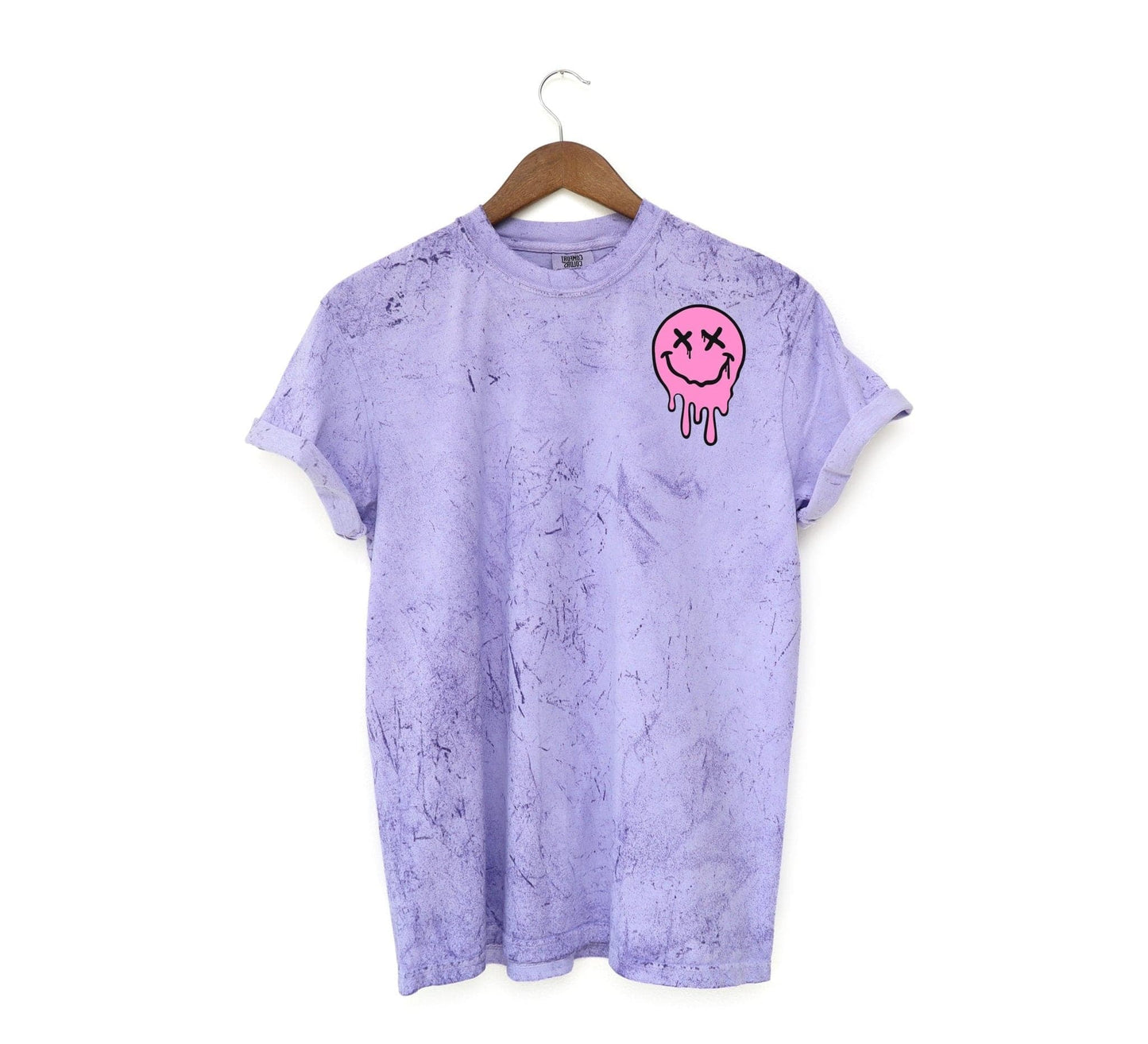 It's Fine Amethyst Colorblast Tee