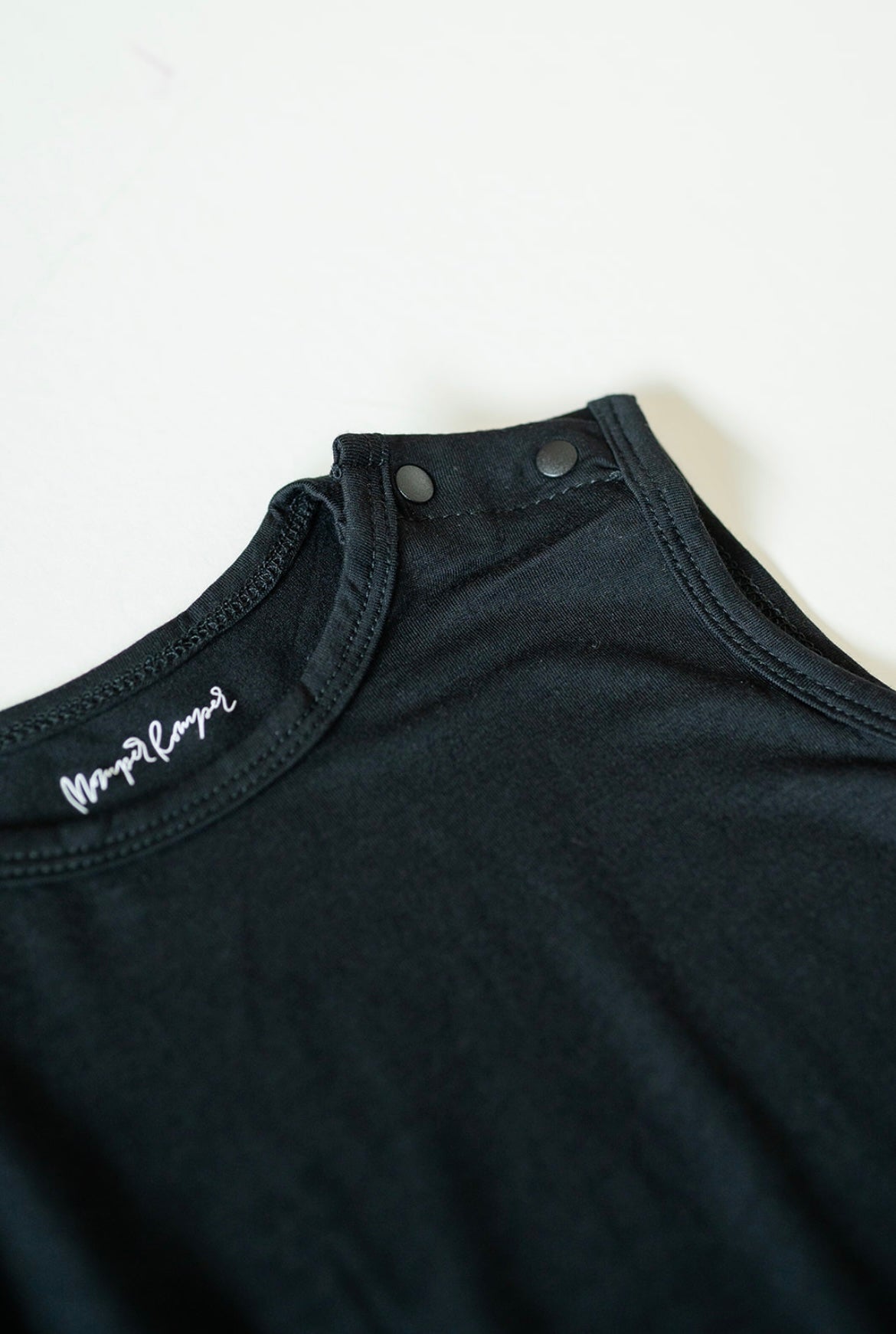 Black Baby Romper
