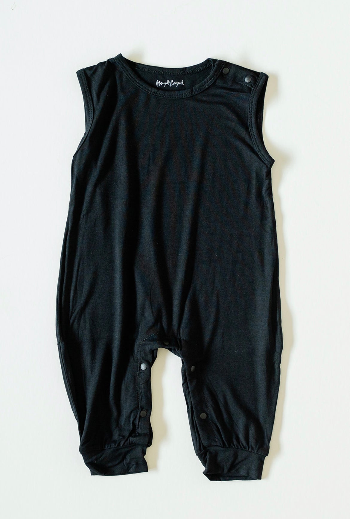 Black Baby Romper