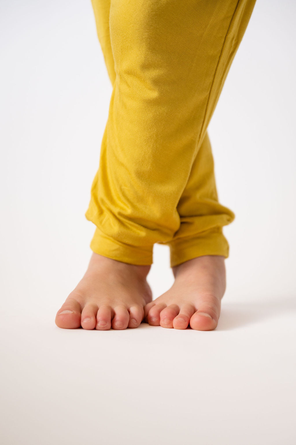 Toddler Kids Romper Jumpsuit in Mustard.