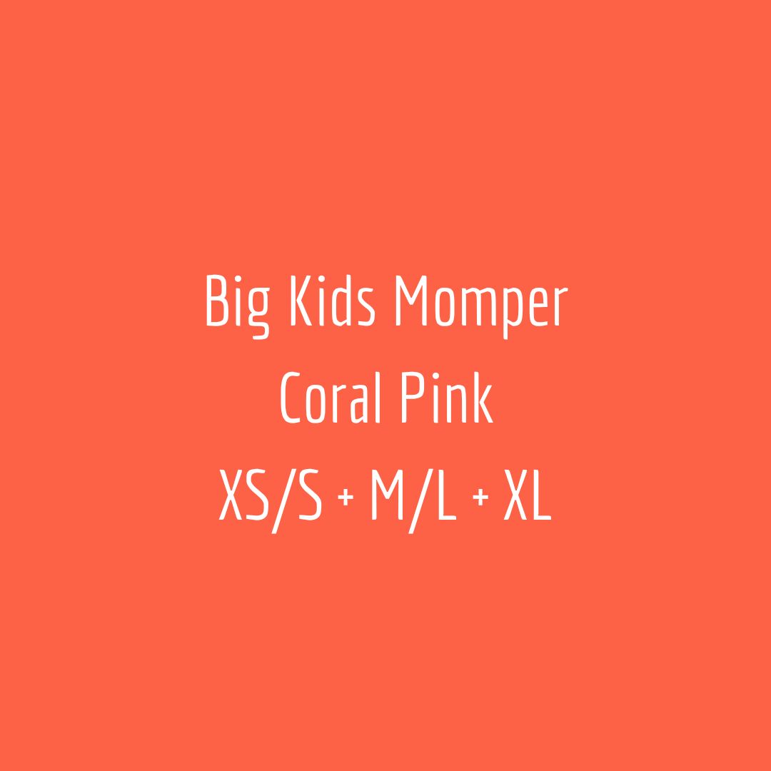 Big Kids Momper Coral Pink (Limited Edition) XS/S + M/L + XL