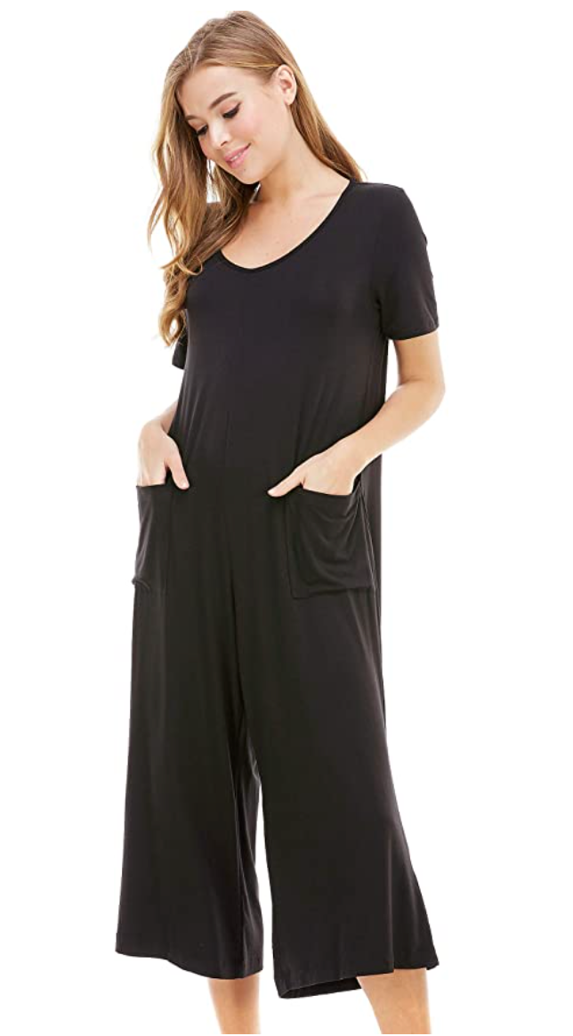 Cropped Momper - Black