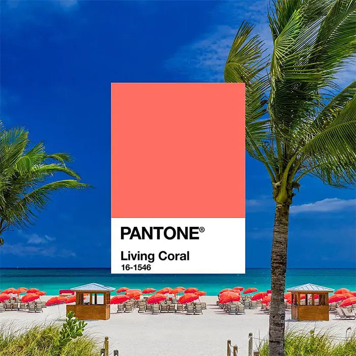 Pantone. Living Coral. 16-1546. Coral Pink (Limited Edition)